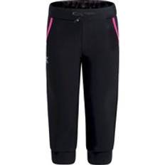 Montura Confort Pants Baby - Softshellbyxa - Børn Black / Intense Violet Child's height 92 cm