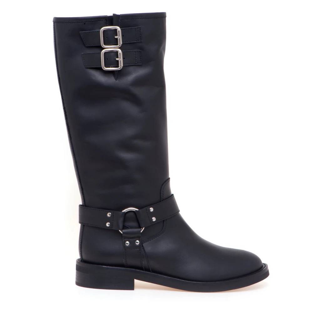 Via Roma 15 - Malibu Biker Boot Skor - Dam - 38 1/2 EU - Läder