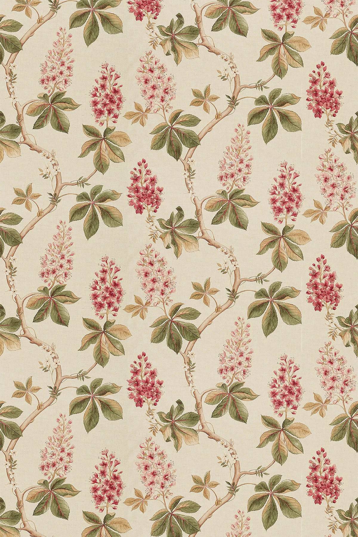 Sanderson Fabric Chestnut Tree 225517