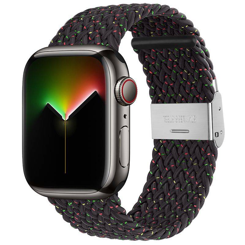 Devia Sport4 Nylon Braided Loop (Watch 49/46/45/44/42mm) - Black Starlight