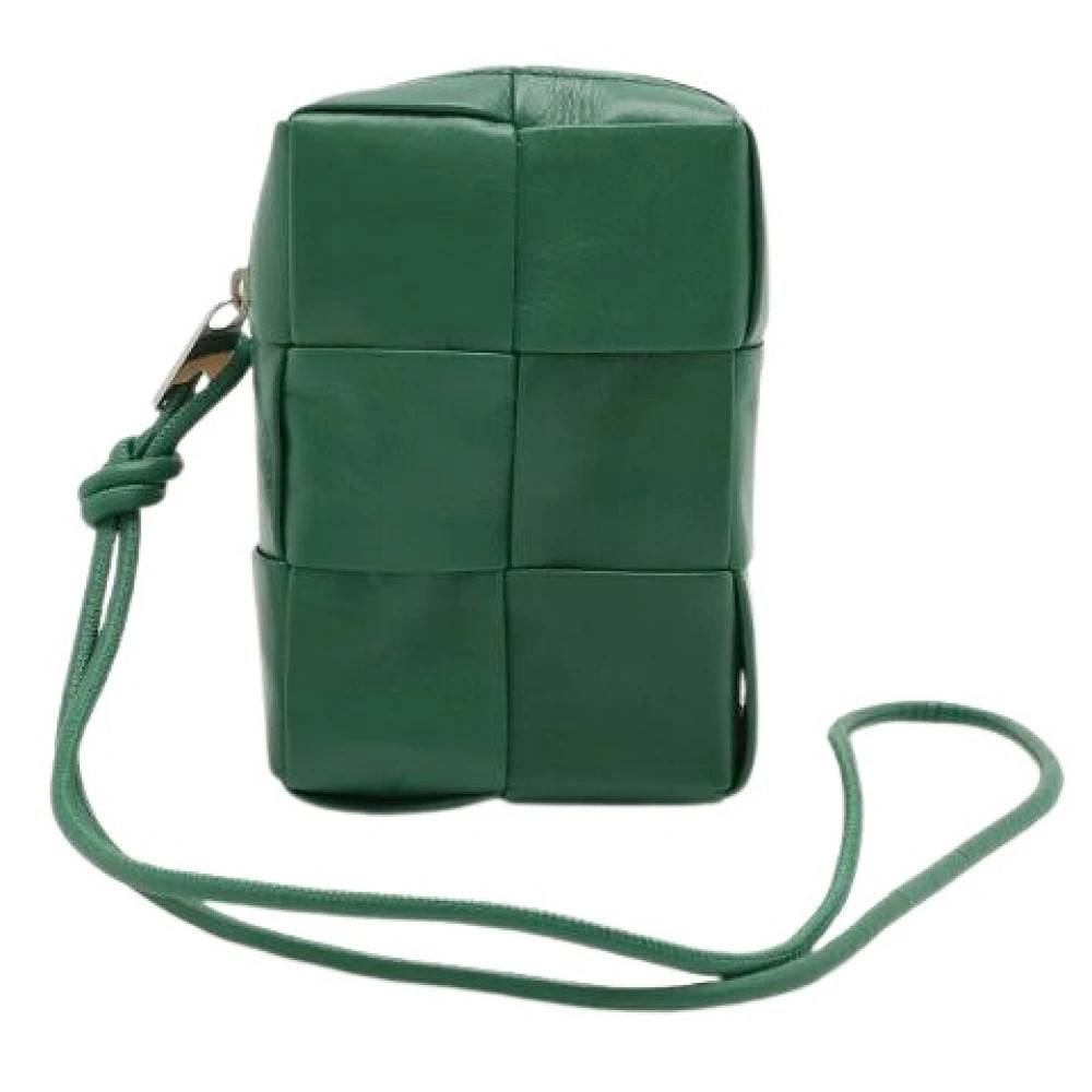 Bottega Veneta Vintage - Pre-owned Leather Maxi Intrecciato Cassette Shoulder Bag Vintage - Dam - ONE Size - Läder