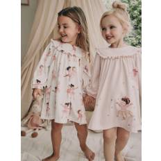 Next White/Pink Ballerina Nighties 2 Pack (2-12yrs)