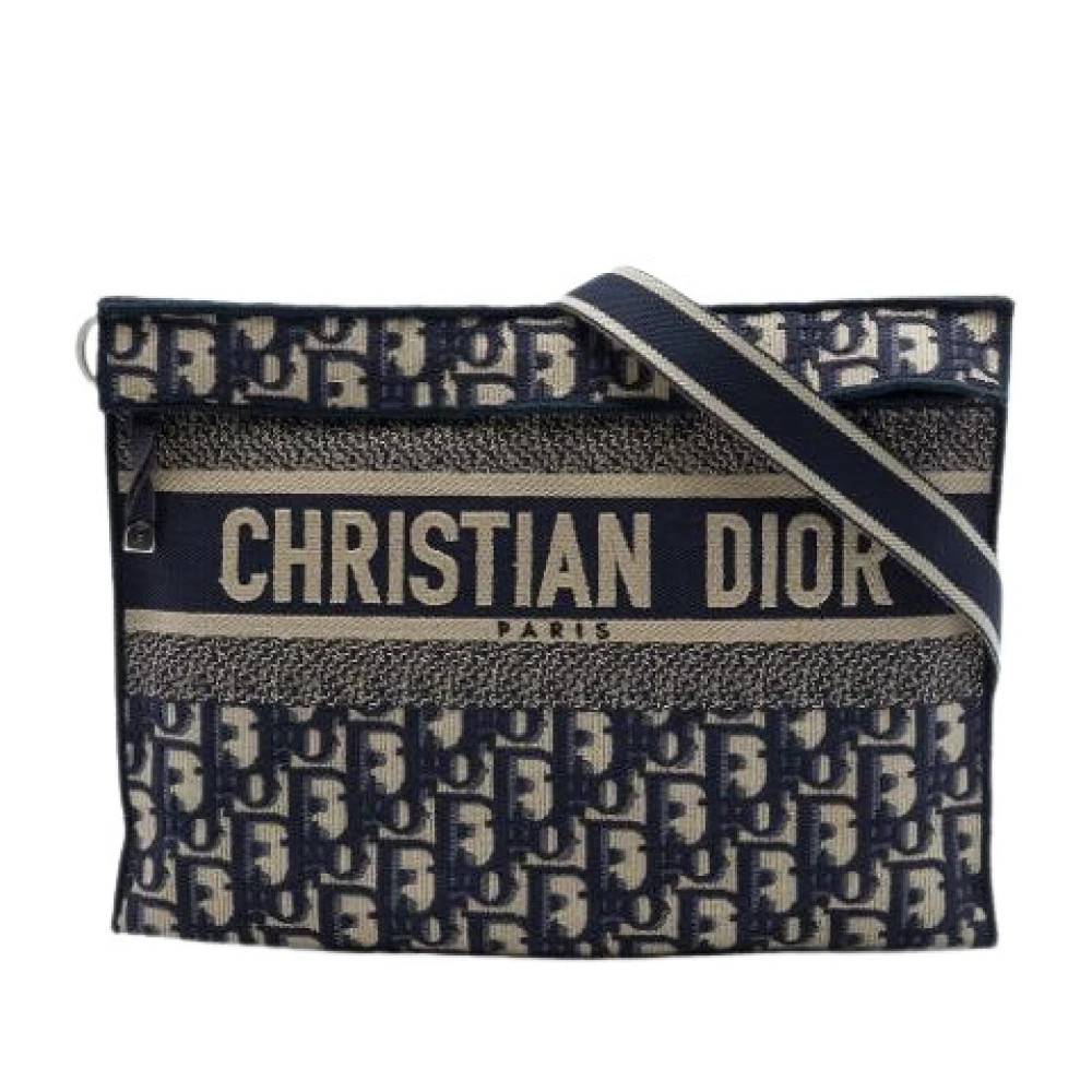 Dior Vintage - Pre-owned Canvas Crossbody Bag Vintage - Dam - ONE Size -
