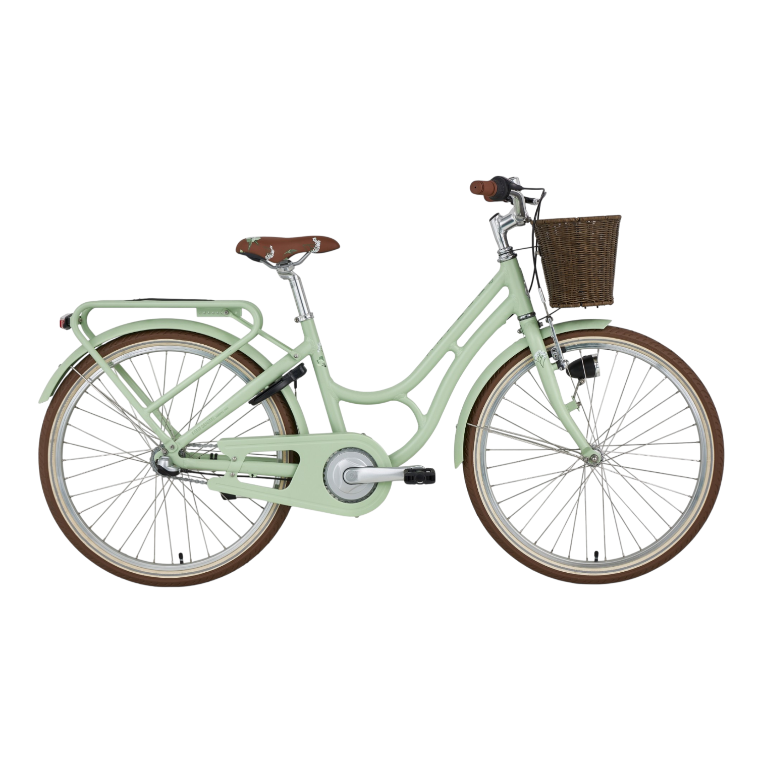 Monark Lill Karin 24″ Barncykel 3s – Grön