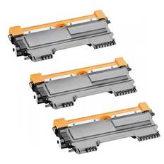 Kompatibel toner Brother TN 2220, 3 stk. rabatpakke 31200 sider