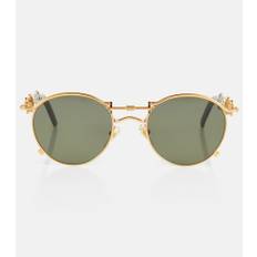 Jean Paul Gaultier x Karim Benzema 56-0174 round sunglasses - gold