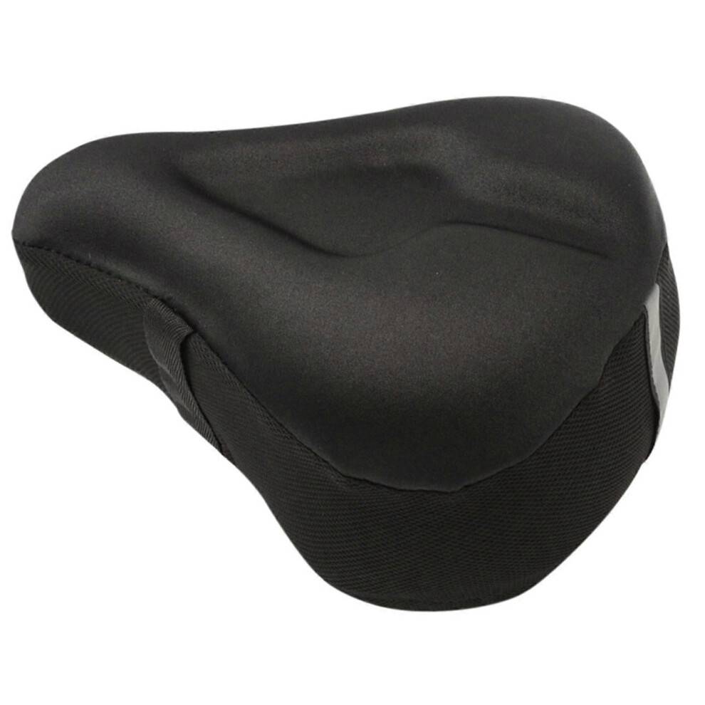 Bekväm bred cykelsadel - Sadeln är förtjockad, breddad och hög vadderad,