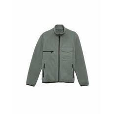 HALO Paneled Fleece Jacket – Agave Green