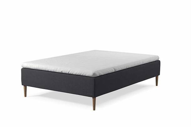 Dunlopillo Pure boxmadras 140x200 Antracit inkl. Original latex topmadras - Fast