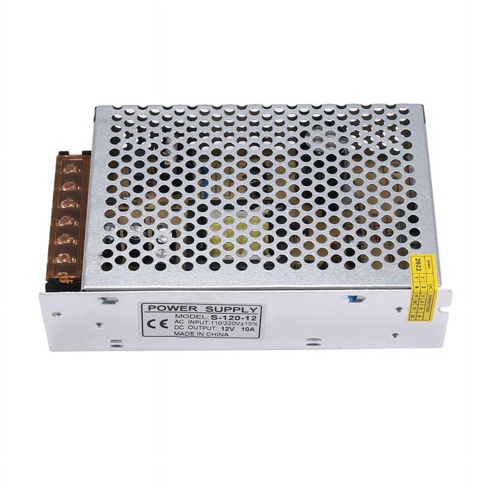 DC12V10A120W Switching Strømforsyning Transformer AC-DC AC110V / 220V Til Adapter