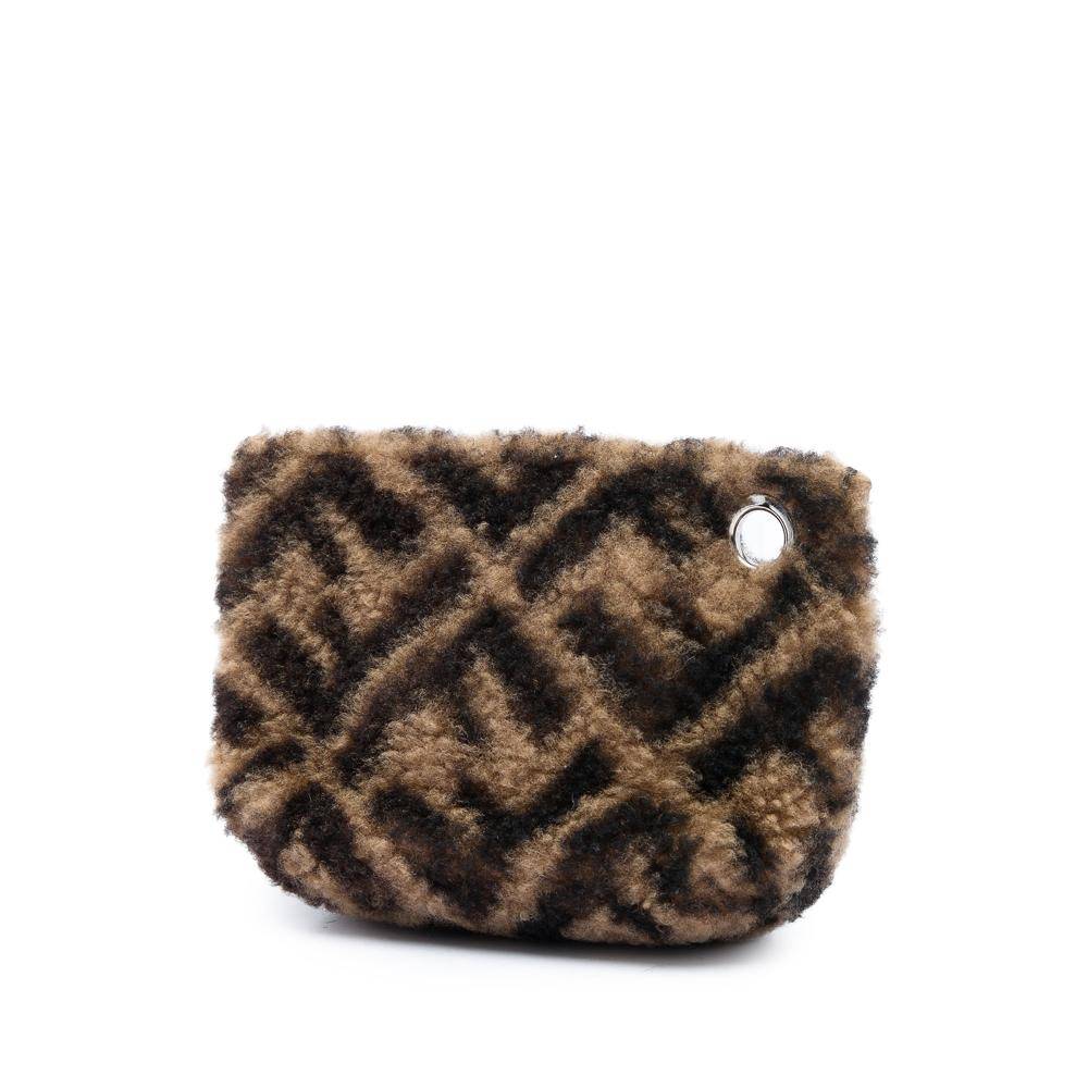 Fendi Vintage Clutch Stl. - Kuvertväskor Från Magasin - Brown (L 10.50cm x W 12.50cm x D 6cm)
