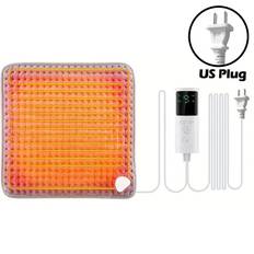 Electric Heating Foot Pad Washable Feet Warmer Household Soft Plush Thermal Heating Blanket Foot Warming Mat Home Office Bedroom