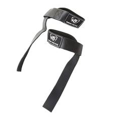 Thor Fitness Leather Straps, Black