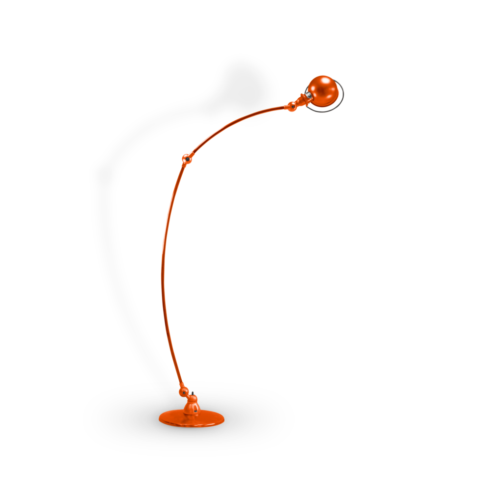 Loft C1260I gulvlampe fra Jieldé - Orange / Blank