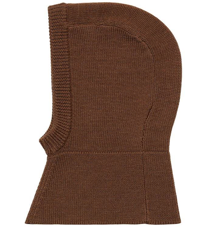 FUB Balaklava - Ull - Enkel - Hasselnötsmelerad - FUB - 110/120 - Balaklava - Singel