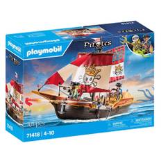 PLAYMOBIL Piraten Pirates Kleines Piratenschiff Piratensegler 71418