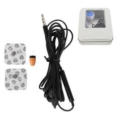 Wireless Mini Earphones Lightweight 110dB Clear Sound Black Concealed Earpiece Headset for Mobile