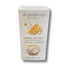 The Fine Cheese Co. Crackers med Lemon, Havsalt og Olivenolie