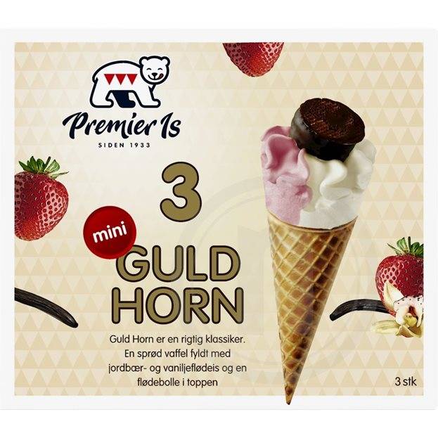 Guldhorn is (mini)