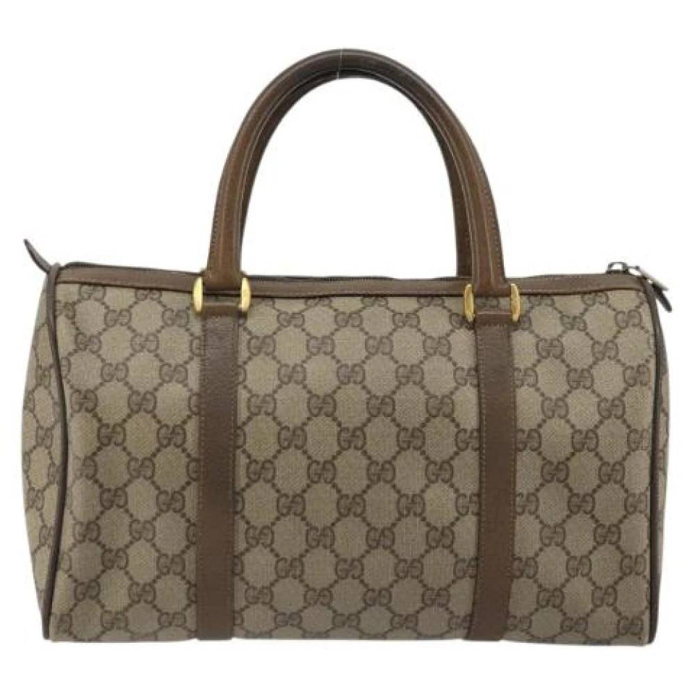 Gucci Vintage Pre-owned Vintage Håndtaske - Vintage - unisex - Brun - ONE SIZE - Læder