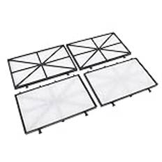 Poolrengöringsfilter, 4-pack Robotpool Ultrafin Filterpatron Panelbyte Kompatibel med Dolphin M400 M500 CC Plus, Artikelnummer 9991432-R4