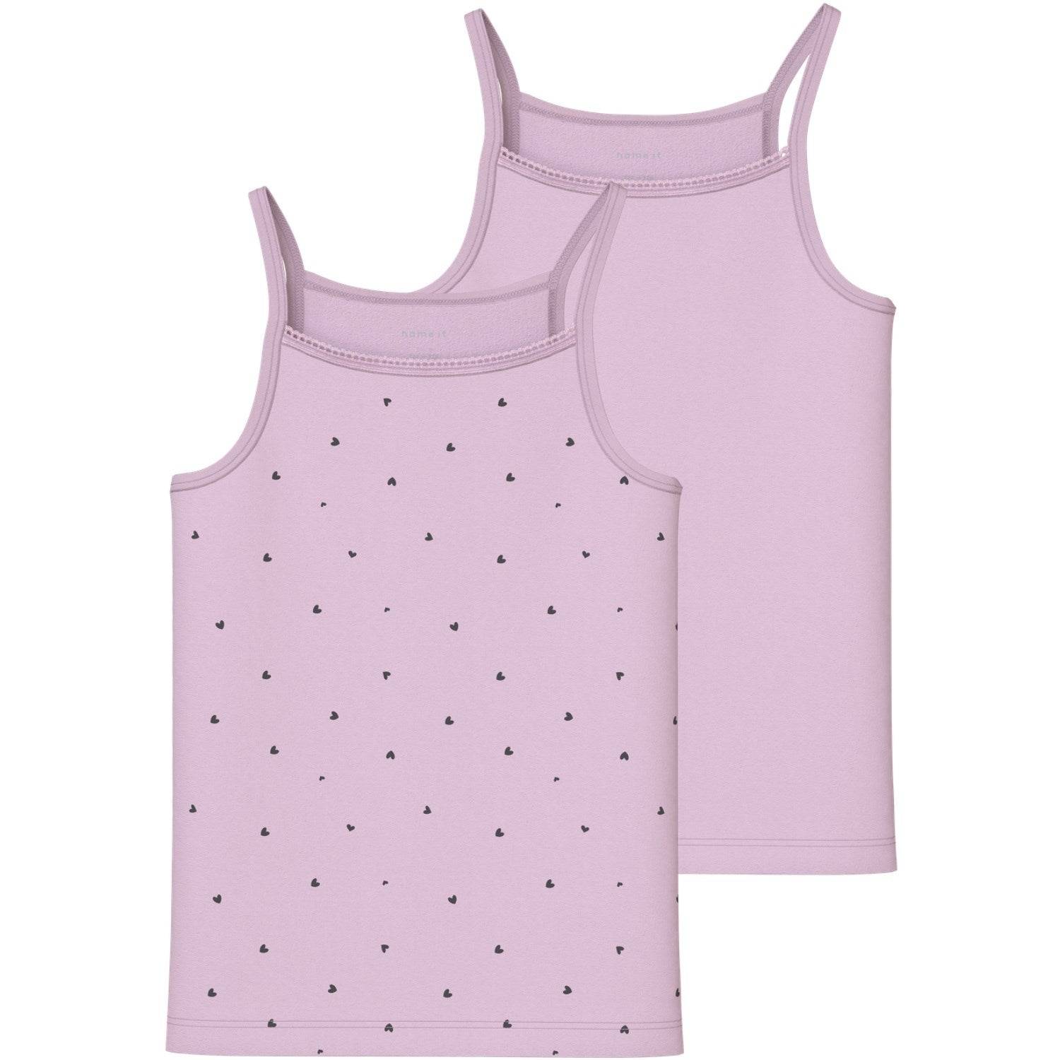 Name It Winsome Orchid Strap Top 2-pak Winsome Hearts Noos.