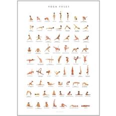 Yoga Poses - Plakat