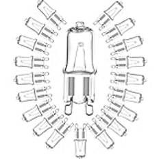 ALIVIM 20St G9 Eco Halogen Glödlampa G9 220V 18W 20W 25W 28W 33W 40W 42W 60W Kapsel Led-Lampa Glödlampa Insatta Pärlor Kristall Lampa Halogen Glödlampa,40w