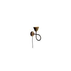 Vägglampa Loop 1-Låg Råmäss Upp