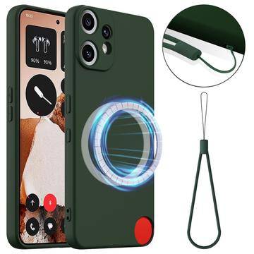 Nothing CMF Phone 2 Pro Liquid Silikonskal - MagSafe-kompatibelt - Mörk grön