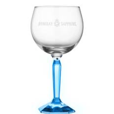 Bombay Sapphire Ginglas på fot 68 cl