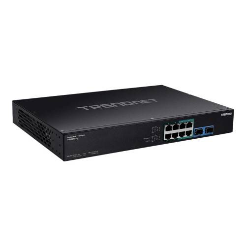 TRENDnet TPE BG102G - switch - 10 portar - ohanterad - rackmonterbar - TAA-kompatibel