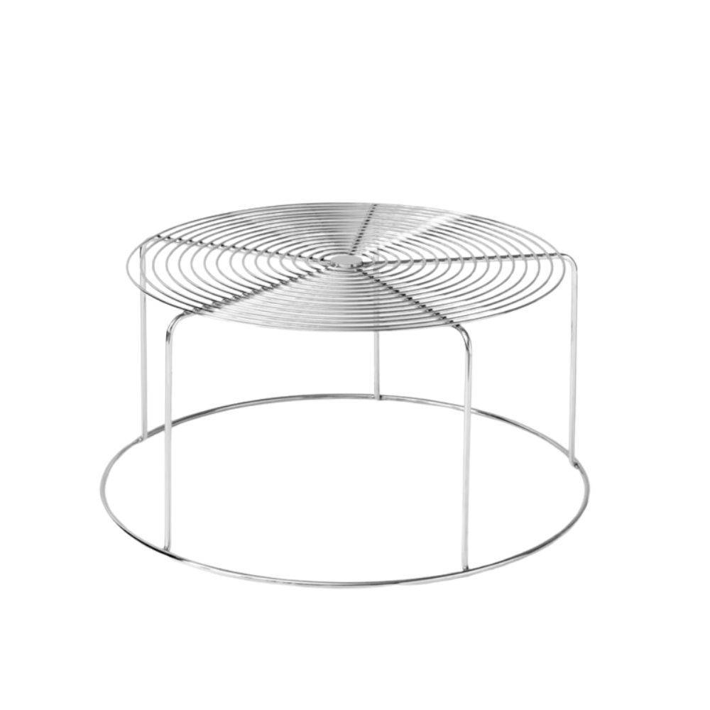 &Tradition Wire Coffee Table VP17 Soffbord Mirror Polished Steel