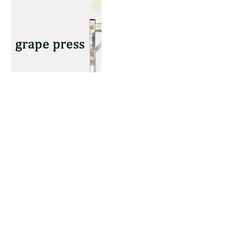 36L Capacity Fruit Juice Cold Press Juicing Machine Stainless Steel Manual Grape Pulp Juicer Machine Commercial