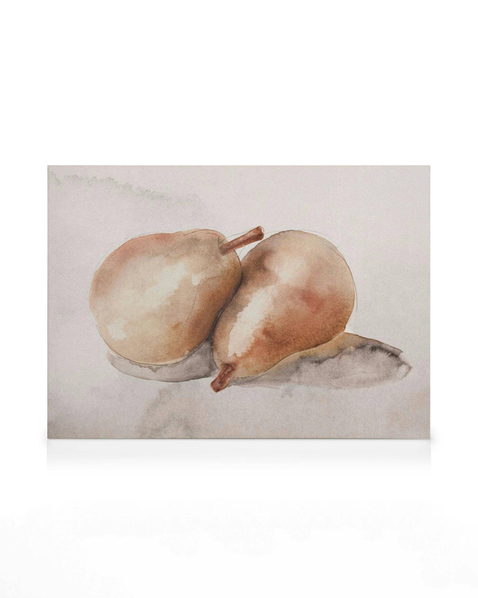 Canvastavlor Pear Couple Canvastavla (50x70 cm - Ekram)