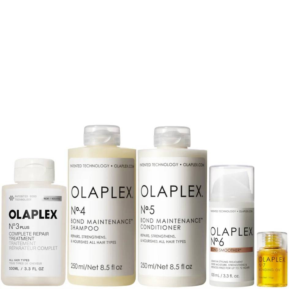 Now showing image 1 Olaplex No 3, 4, 5, 6 and 7 Bundle