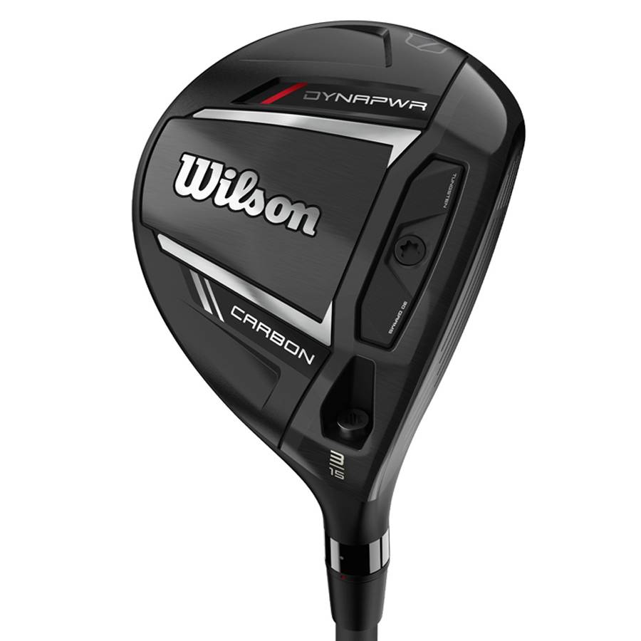 Wilson DYNAPWR Carbon Herre Fairway-kølle 18 graders loft Stiff flex