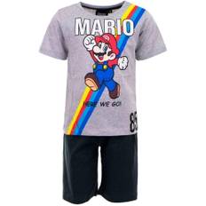 Super Mario Kort Pyjamas Here we Go!