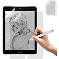 [2 stycken] Paper-Feel Screen Protector för Samsung Galaxy Tab S7 FE 12.4" (2021) - Matt TPU-film för att skriva och rita som på papper, kompatibel med S-Pen