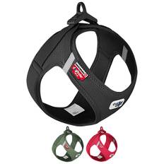 Curli Clasp Air Mesh Step-in Hundesele - Medium / Rød