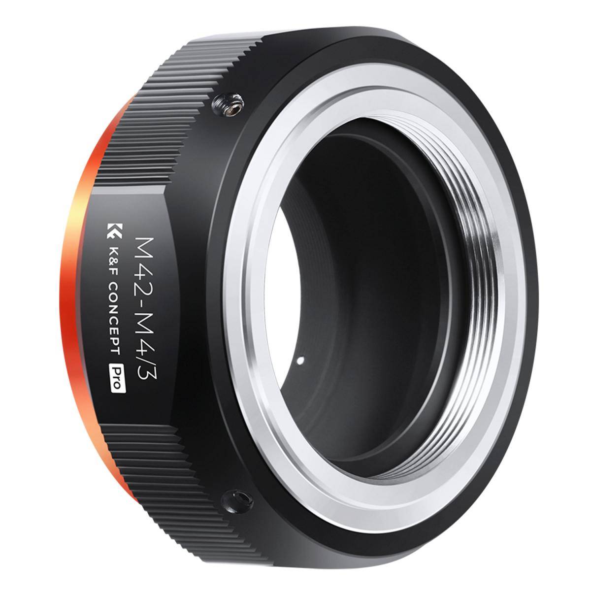 KENTFAITH Leica M42 Screw Mount Lens to M4/3 M43 Micro Four Thirds Mount Camera with Matting Varnish Lens Mount Adapter