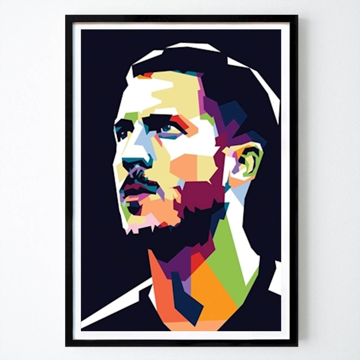 Eden Hazard popkonst - Poster av Roseed Abbas - Fotboll