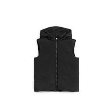 Arket Detachable Hood Vest Black, Veste I størrelse 122/128