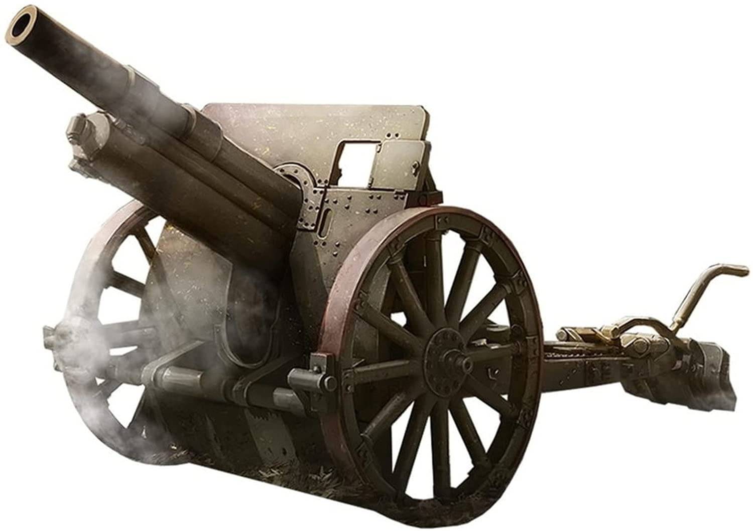 FTF 1/72 Scale Polish Skoda 100mm Type 14/19 Howitzer Plastic Model Kit PF72049 (Cannon)
