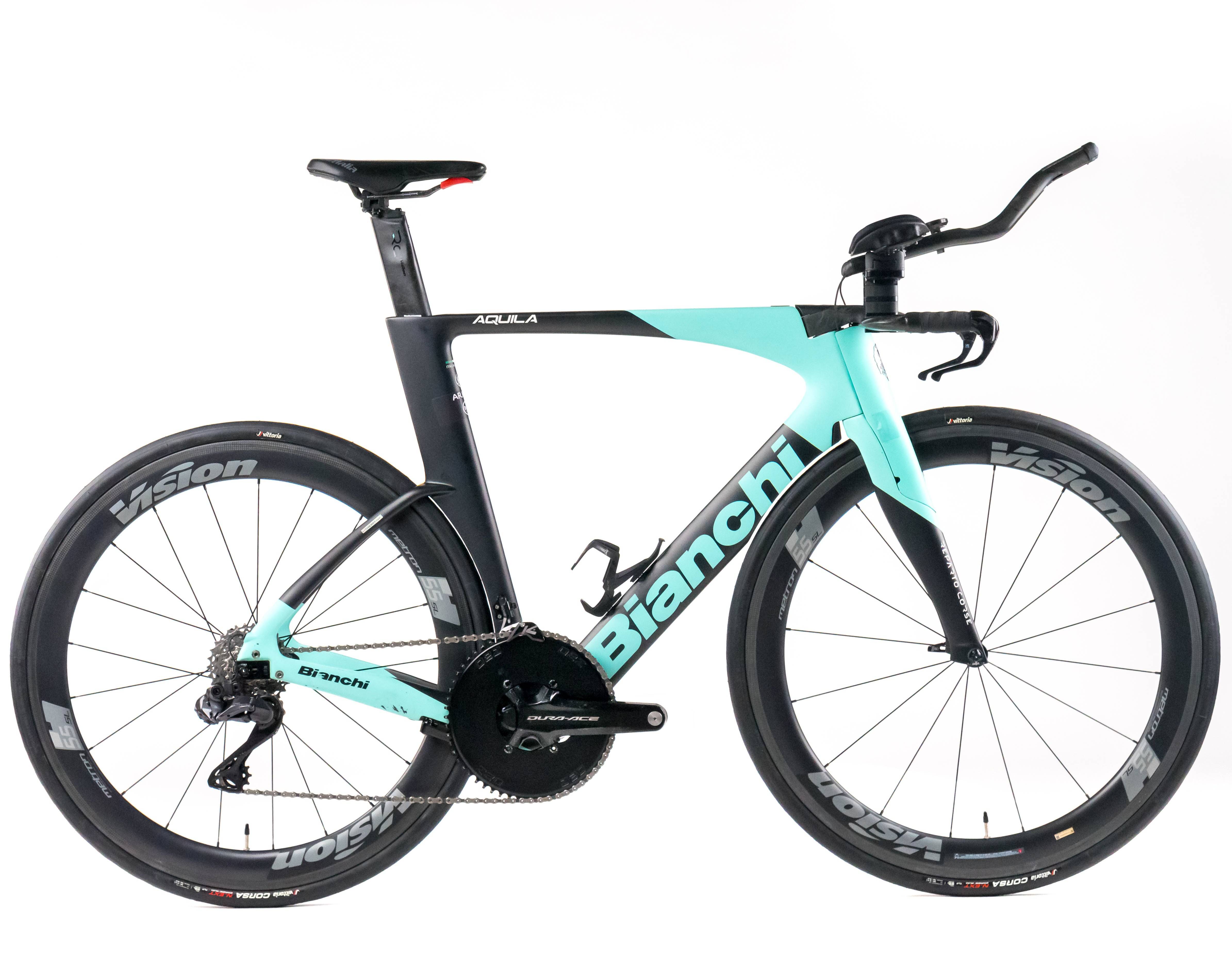 Bianchi Aquila CV 2024 Team Arkéa - B&B Hotels Thierry Paul size M Shimano Dura-Ace/Ultegra Di2 1x12sp - Bikeroom / M / Team Arkéa - B&B Hotels
