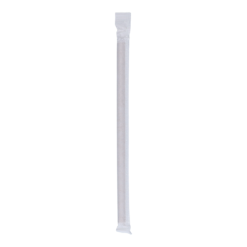 Papperssugrör Hygienförpackade Bruna 8x200mm