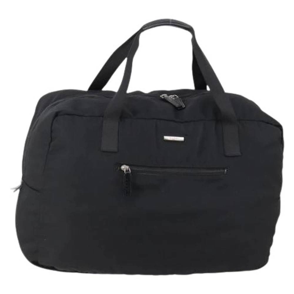 Gucci Vintage - Pre-owned Nylon Weekend Bag Vintage - Dam - ONE Size - Nylon