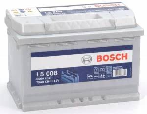 BOSCH 12V 75Ah L5008 - Fritidsbatteri