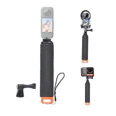 Hand Grip für Actionkamera– Schwimmender, wasserdichter Handgriff für Insta360 X5/X4/X3/X2/Ace & GoPro Hero 12/11/10/9 – Ideal für Tauchen und Unterwasseraufnahmen
