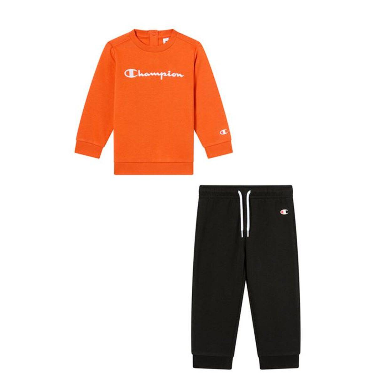 Sportstøj til Baby Champion Orange 6-9 mÃ¥neder
